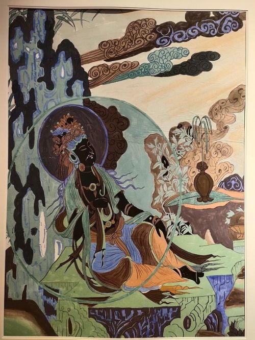 敦煌壁畫赴約島城 快 藝 起來為九色鹿上色鳳凰網(wǎng)甘肅 鳳凰網(wǎng)