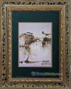 廠家直供油畫國畫工藝品壁畫墻藝浮雕手繪_禮品、工藝品、飾品_世界工廠網中國產品信息庫